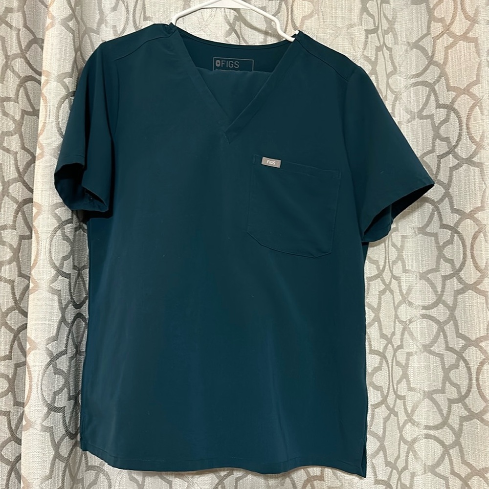 FIGS Caribbean Blue scrub set